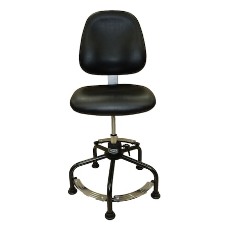 Shopsol Workbench Big/Tall Chair, Industrial Vinyl 1010573